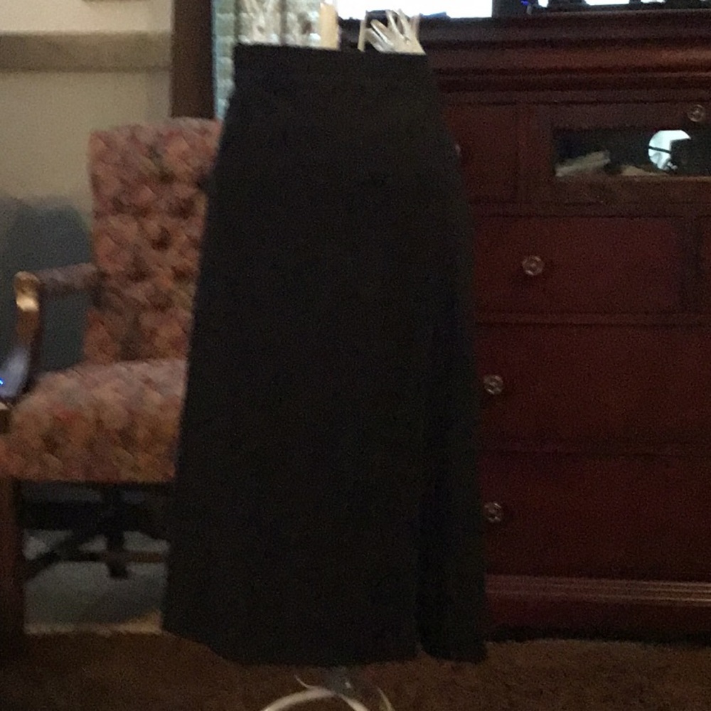 Lane Bryant Classic Black Skirt